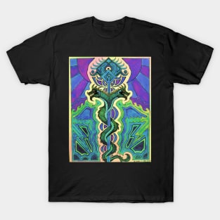 Kundalini Staff 02 T-Shirt